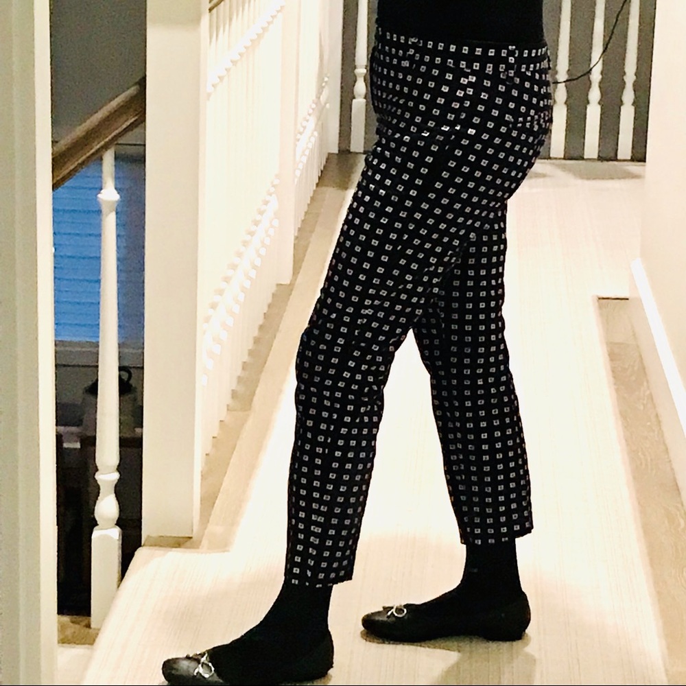 Gap Navy And Multicolor Geometric Pattern Low Ris… - image 3